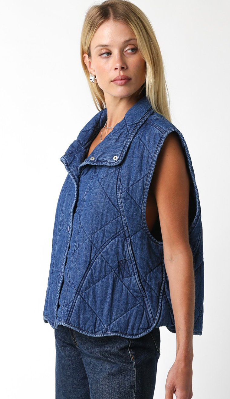 Brooklyn Denim Vest