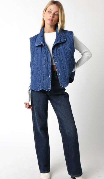 Brooklyn Denim Vest