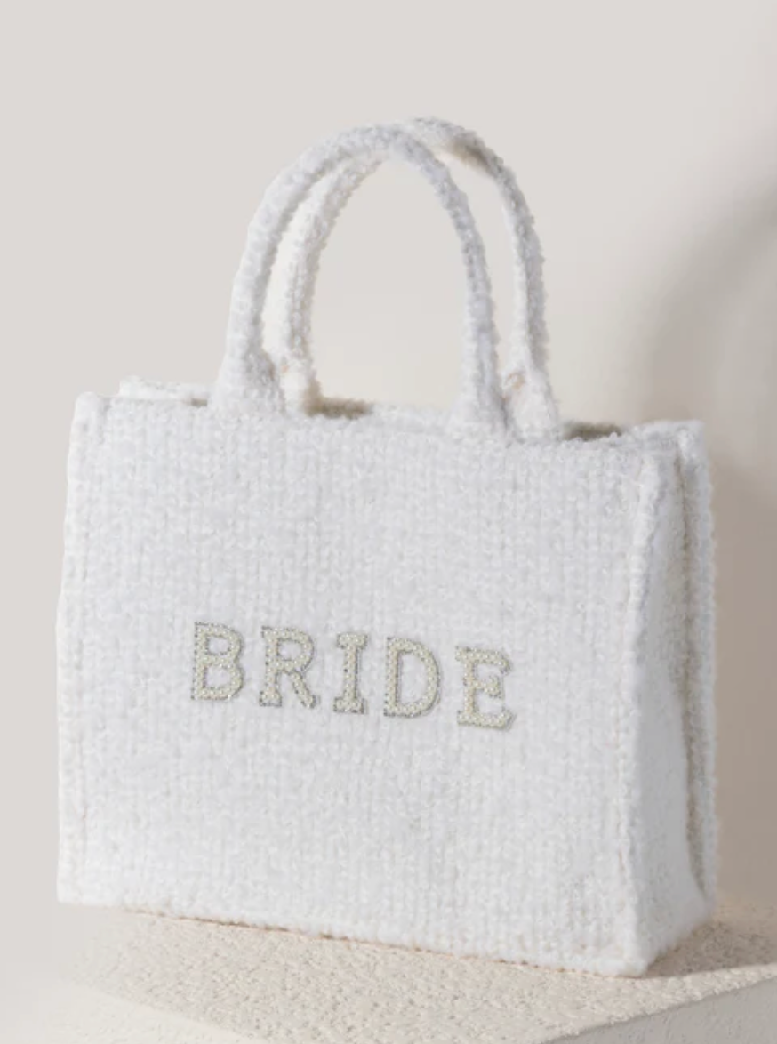 Bride Boucle Tote Bag