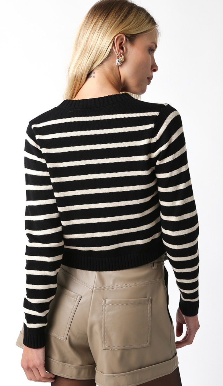 Mallory Stripe Cardigan