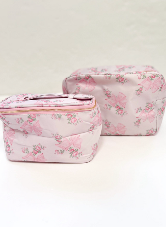 Farrah Floral Train Case