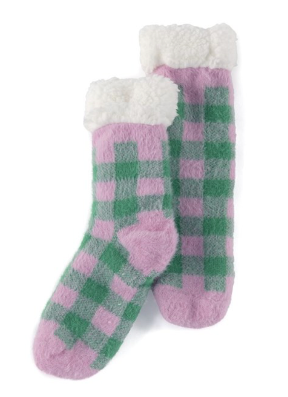 Arwen Slipper Socks Green