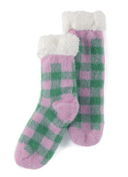 Arwen Slipper Socks Green