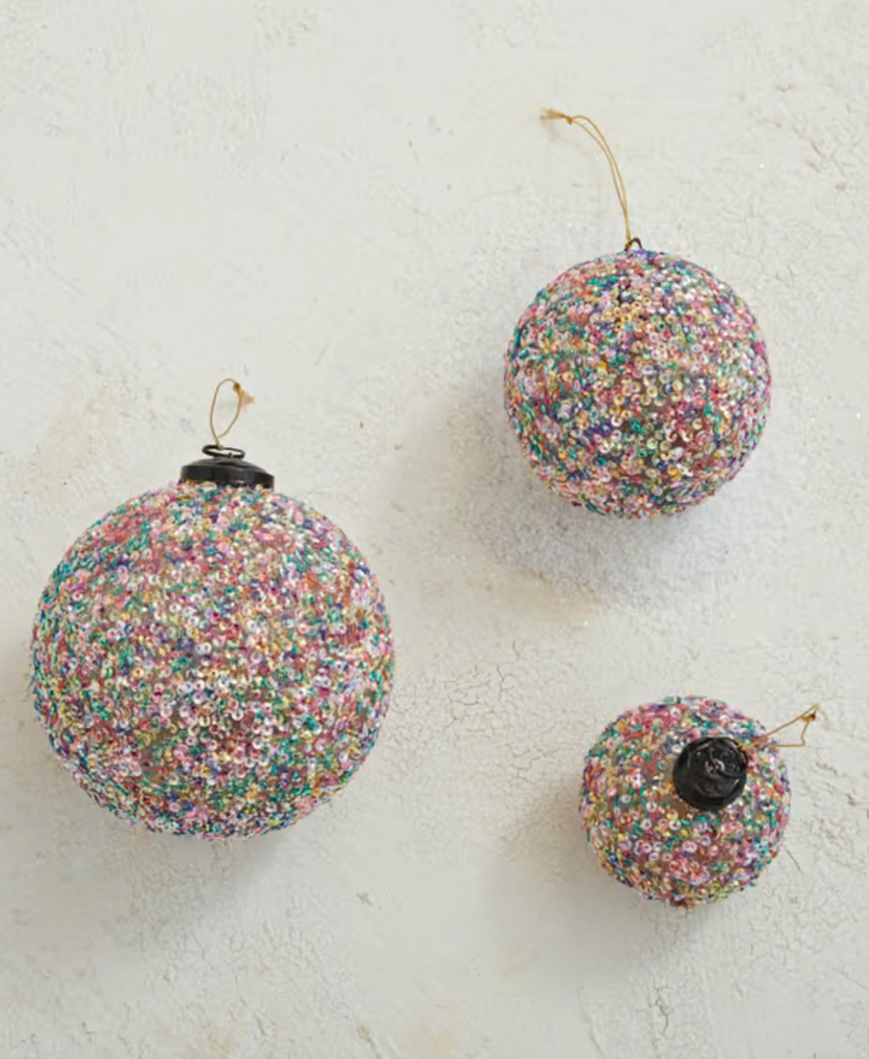 Glass Ball Multi Color Ornament