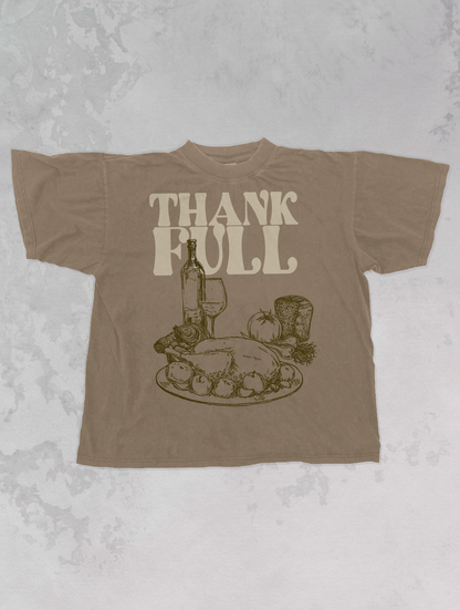 Thankful Thanksgiving Dinner T-shirt