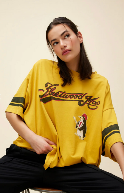 Fleetwood Mac Baseball OS Tee