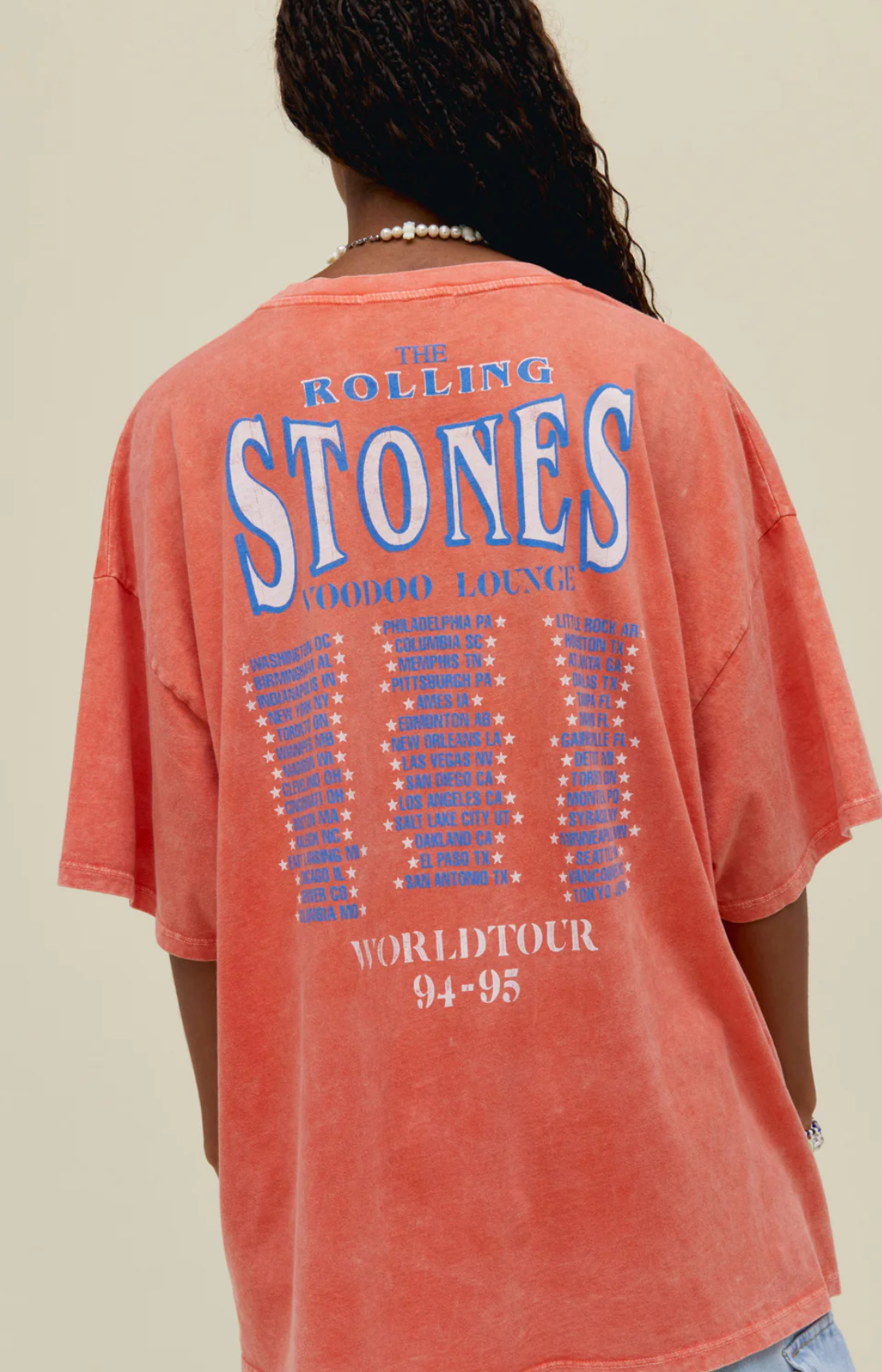 Rolling Stones World Tour OS Tee