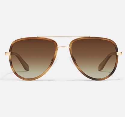 All In Mini Sunglasses - Tort/Brown