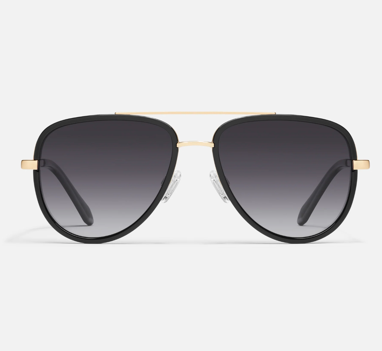 All In Mini Sunglasses - Black/Smoke