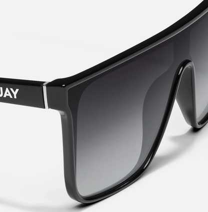 Nightfall Quay Sunglasses - Black/Smoke Polarized