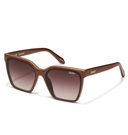 Level Up Quay Sunglasses - Chocolate