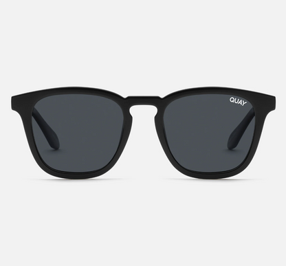 Jackpot Quay Sunglasses - Black/Smoke