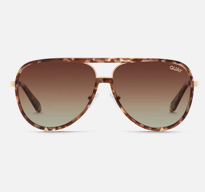 High Profile Quay Sunglasses - Brown/Tort