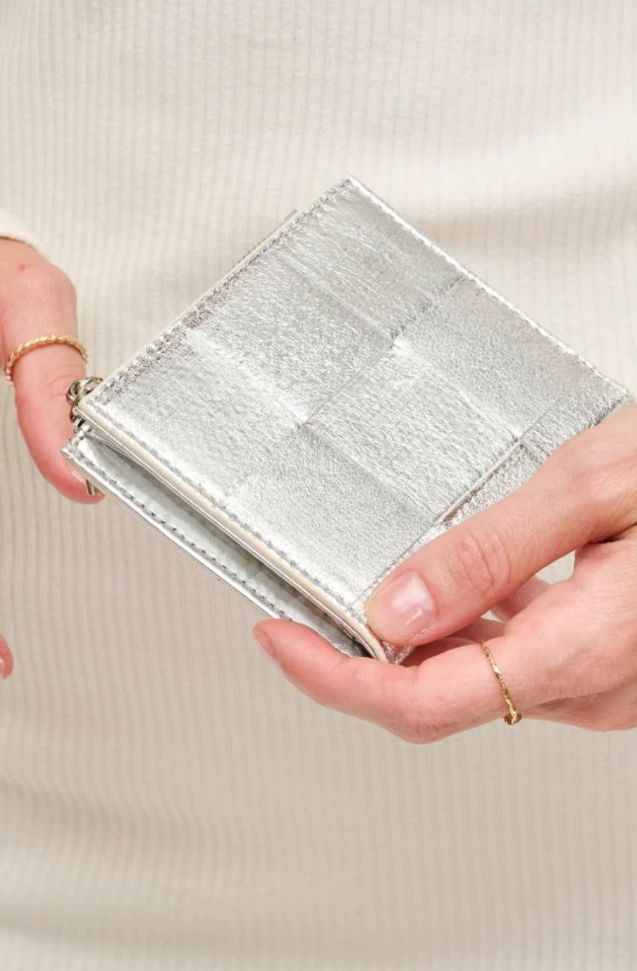 Amelie Wallet Silver