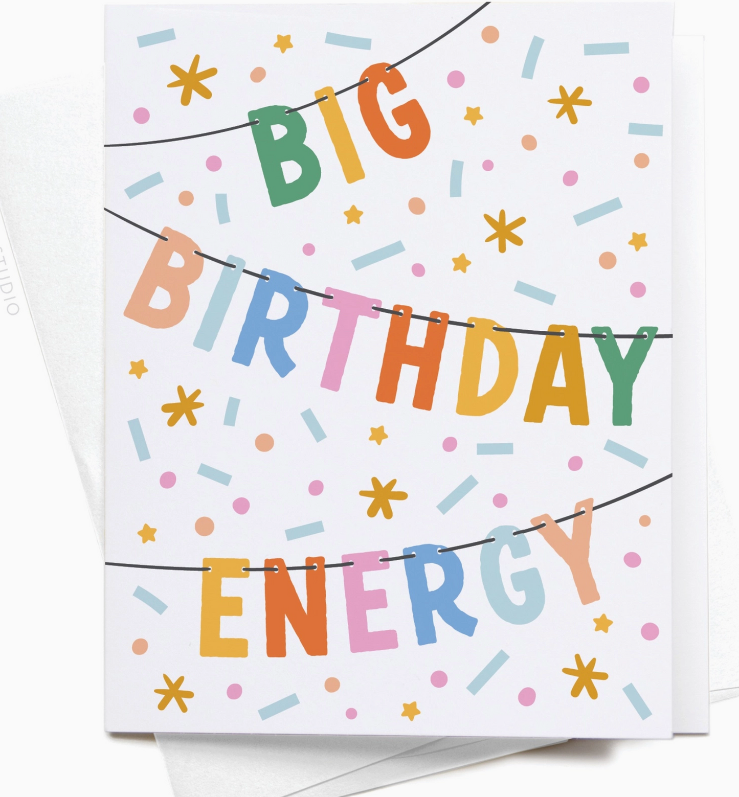 Big Birthday Energy Card