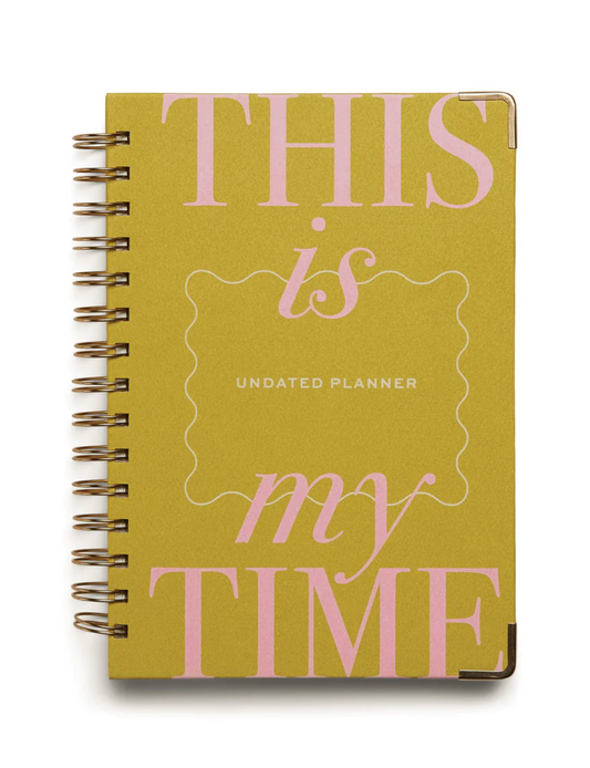 My Time Undated 13 Month Planner