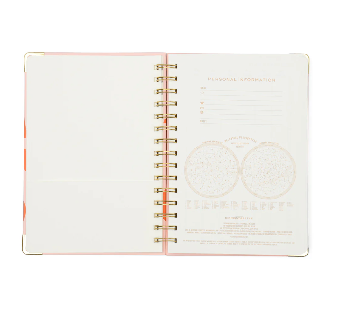 Plans Undated 13 Month Planner