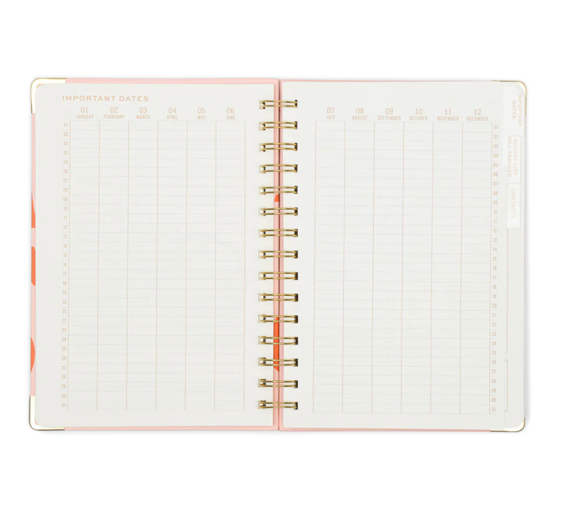 Plans Undated 13 Month Planner