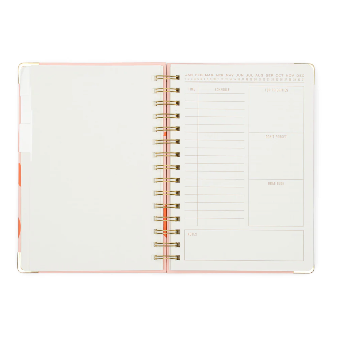 Plans Undated 13 Month Planner