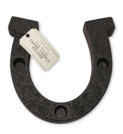 Horseshoe Taper Holder Black