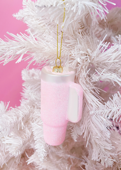 Pink Tumbler Ornament