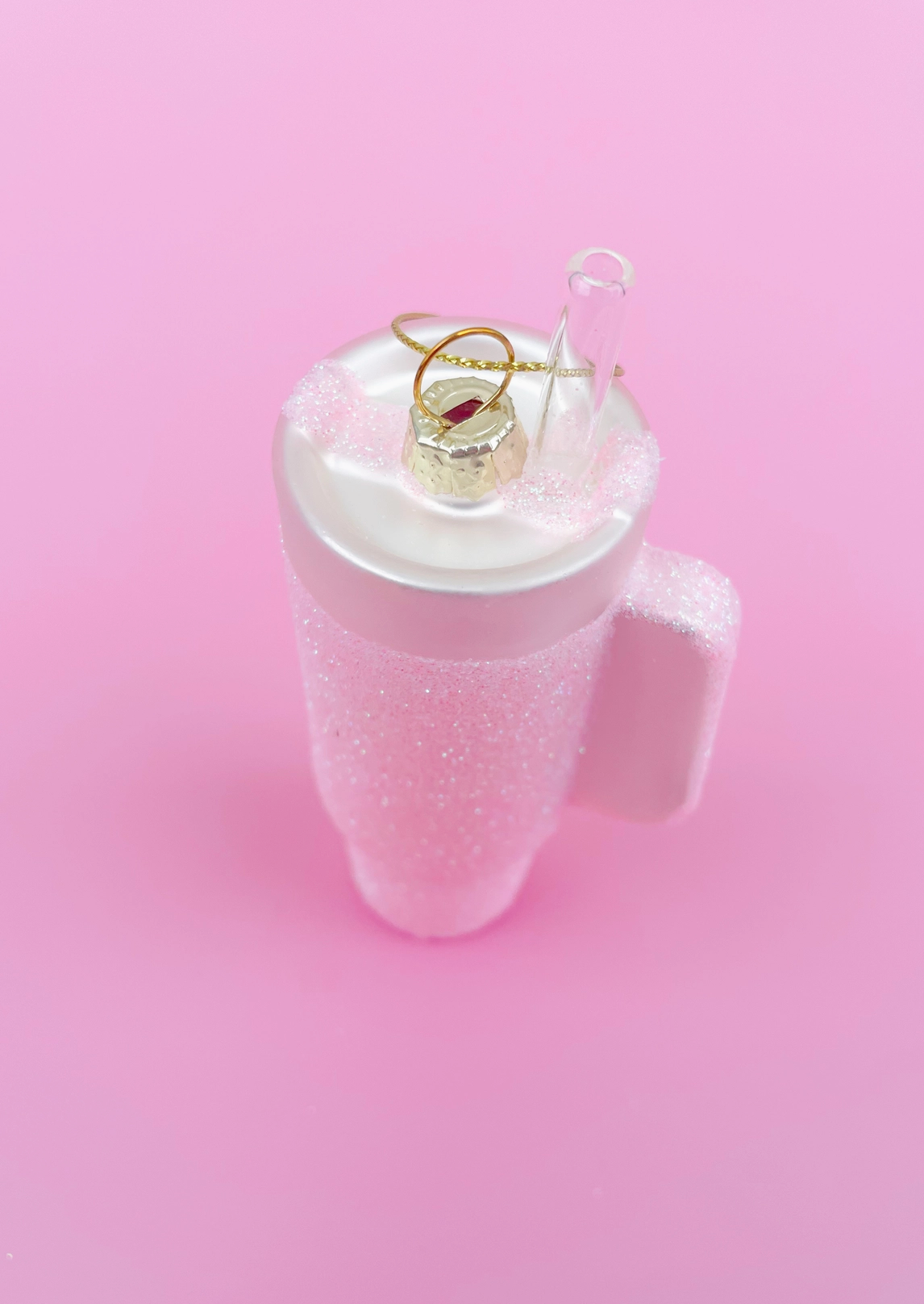 Pink Tumbler Ornament