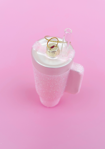 Pink Tumbler Ornament