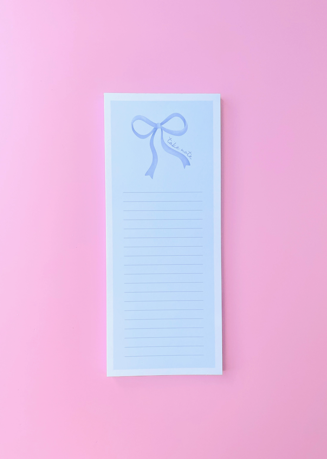 Take Note Bow Notepad