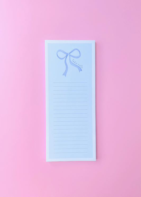 Take Note Bow Notepad