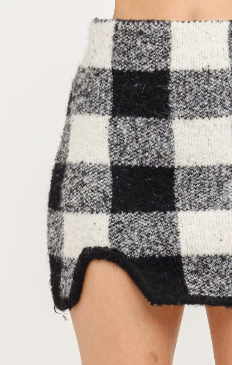 Karlie Plaid Knit Set of 2