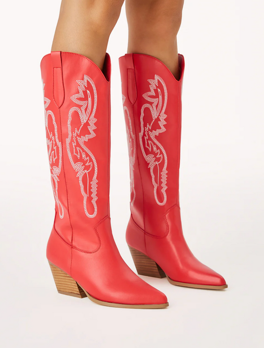 Zayda Red Billini Boots