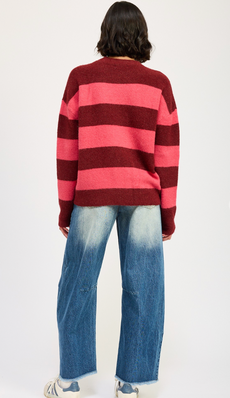 Oversized Stripe Sweater