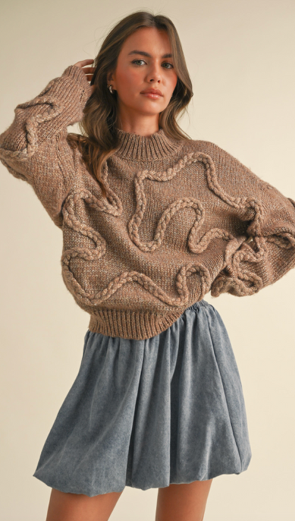 Squiggles & Swirls Sweater