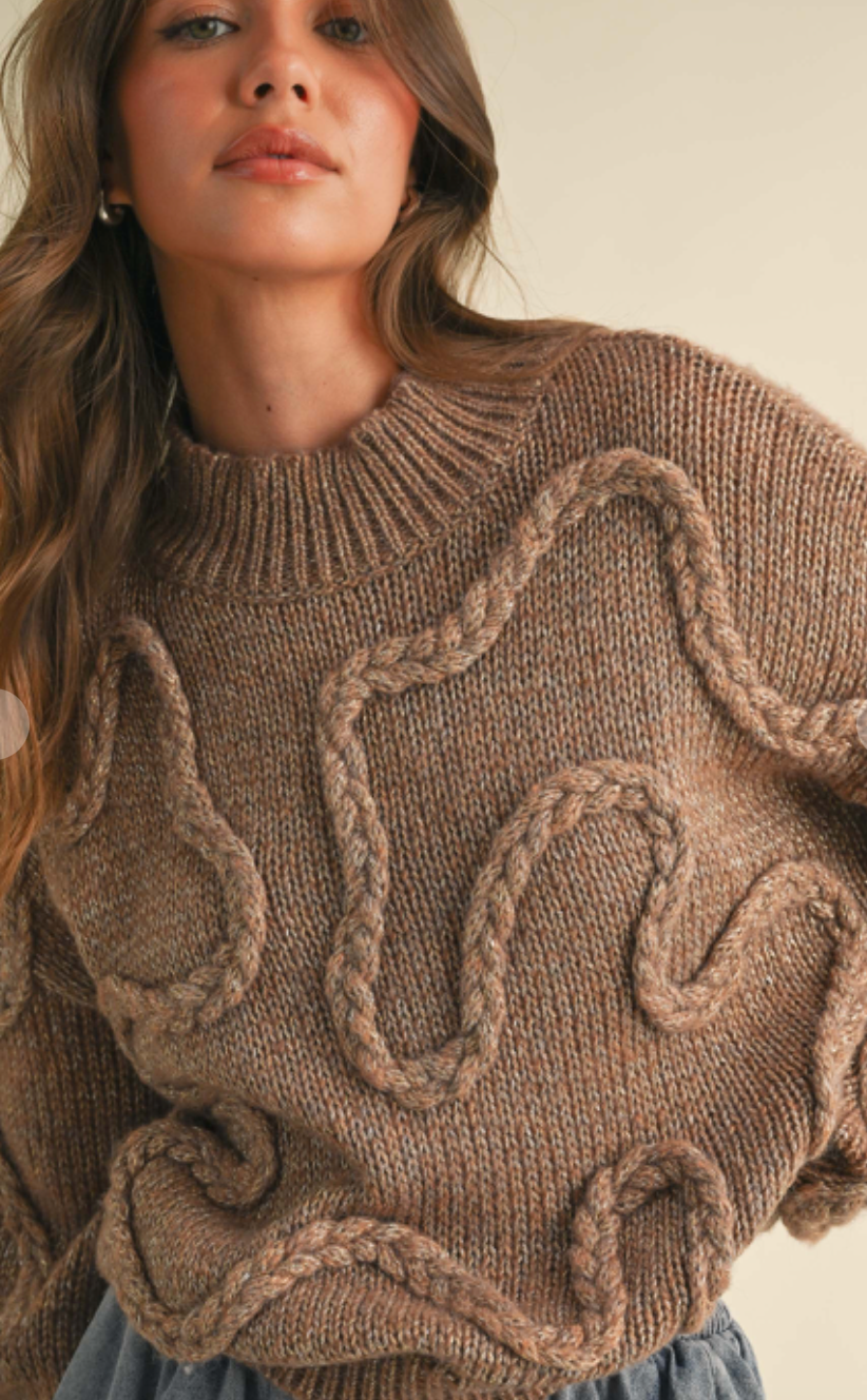 Squiggles & Swirls Sweater