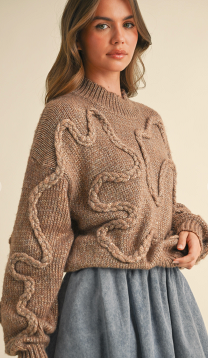 Squiggles & Swirls Sweater