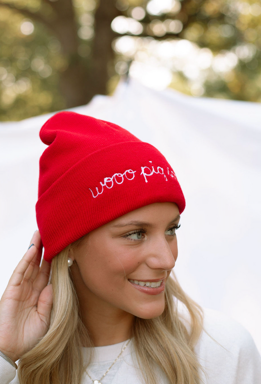 "Wooo Pig Sooie" Beanie