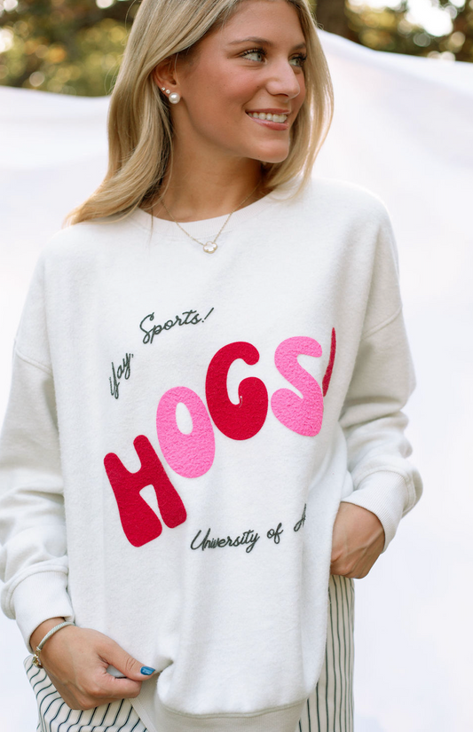 Hogs! Yay Sports! Crewneck