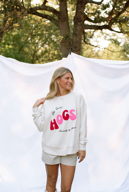 Hogs! Yay Sports! Crewneck