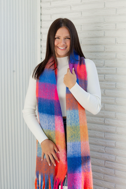 Josie Multi Color Scarf