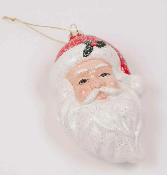 Jolly Santa Ornament