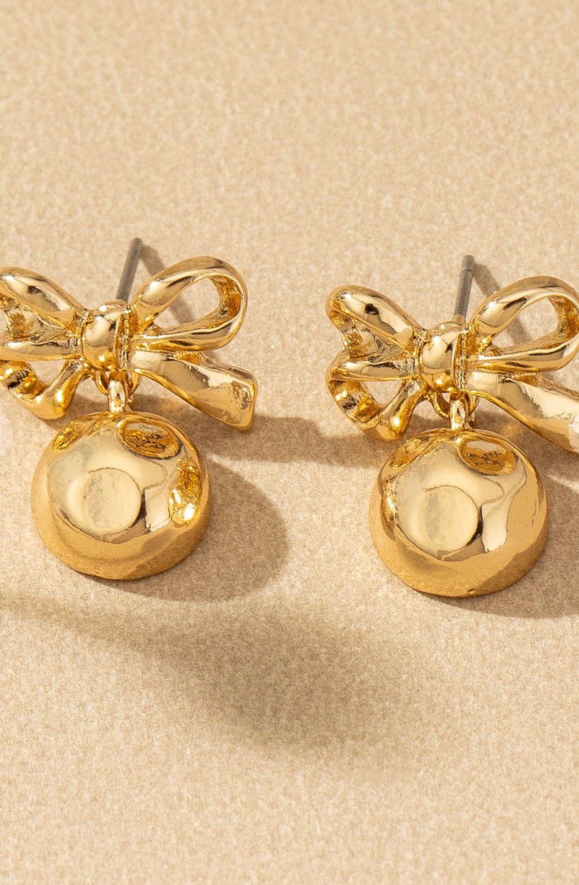 Small Bow Dome Studs