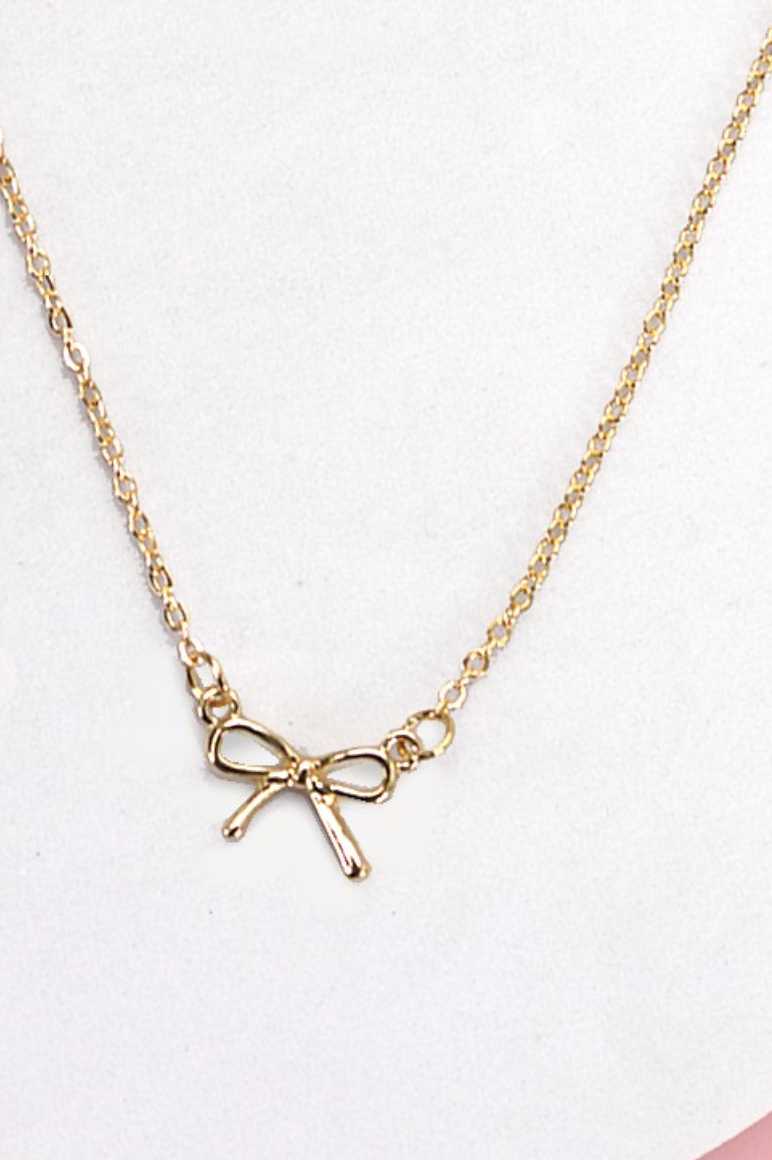 Mini Bow Necklace