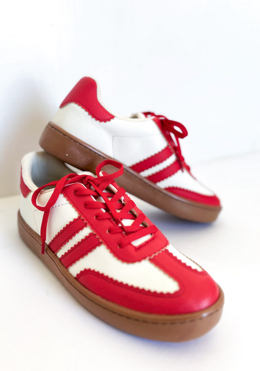 Miel Red Sneakers