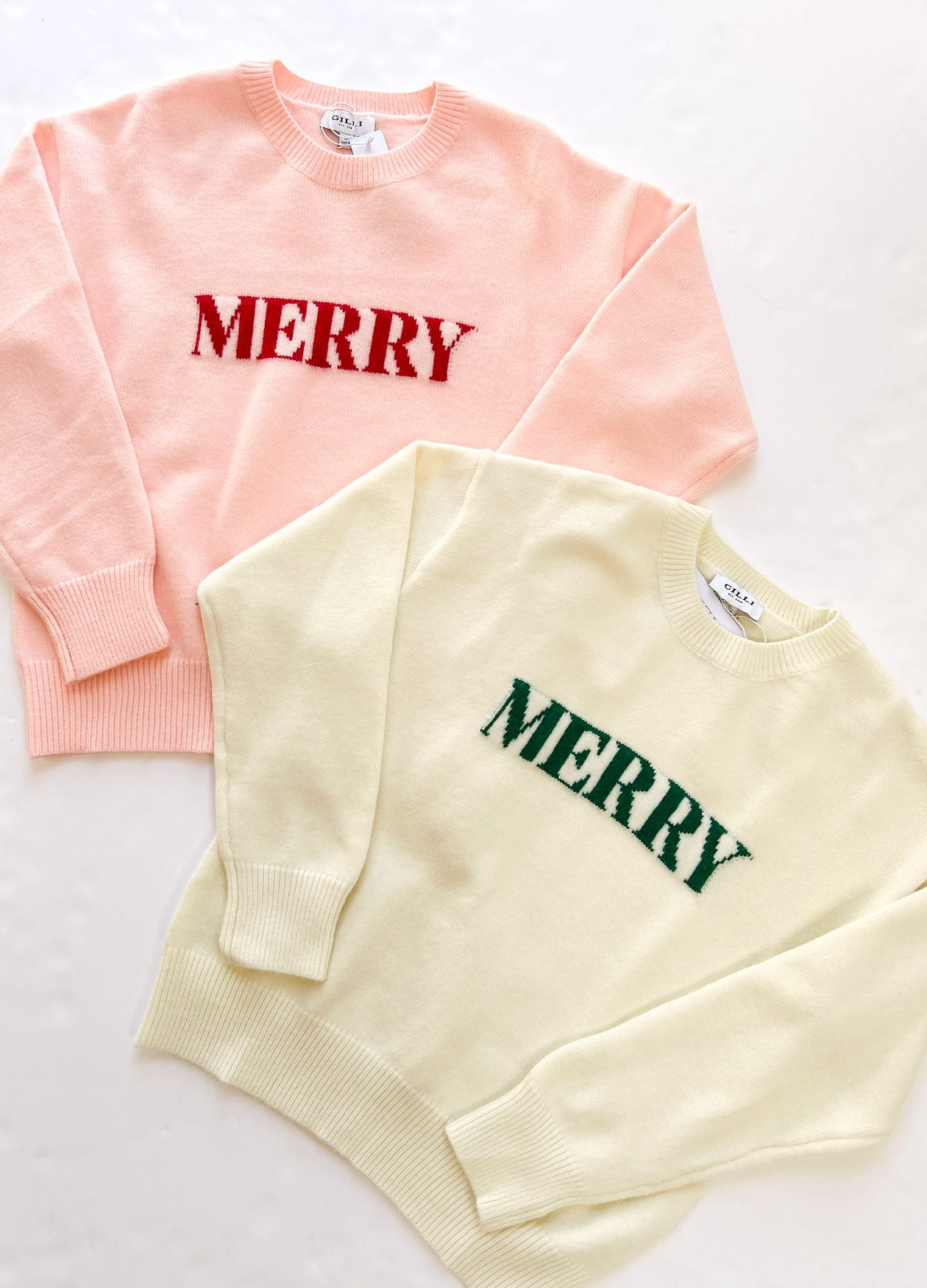 Merry Pullover Sweater Red