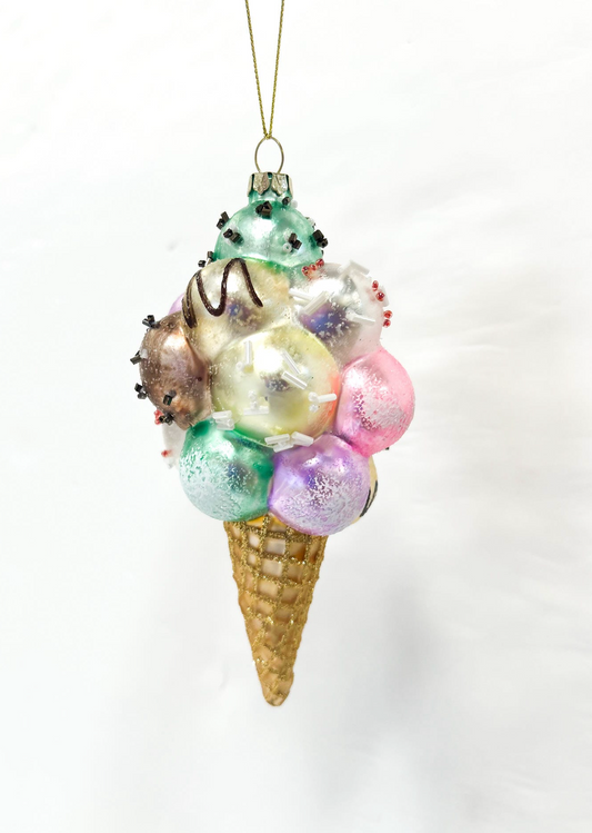 Gelato Glass Ornament