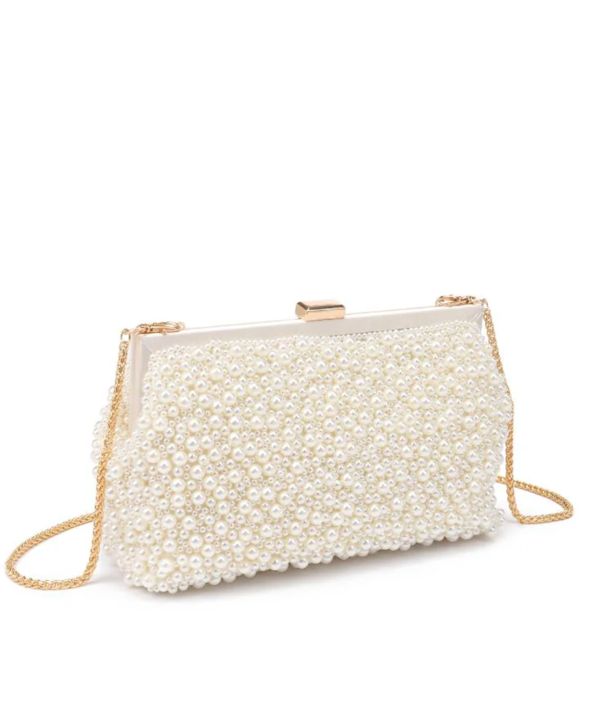 Samira Pearl Clutch Purse