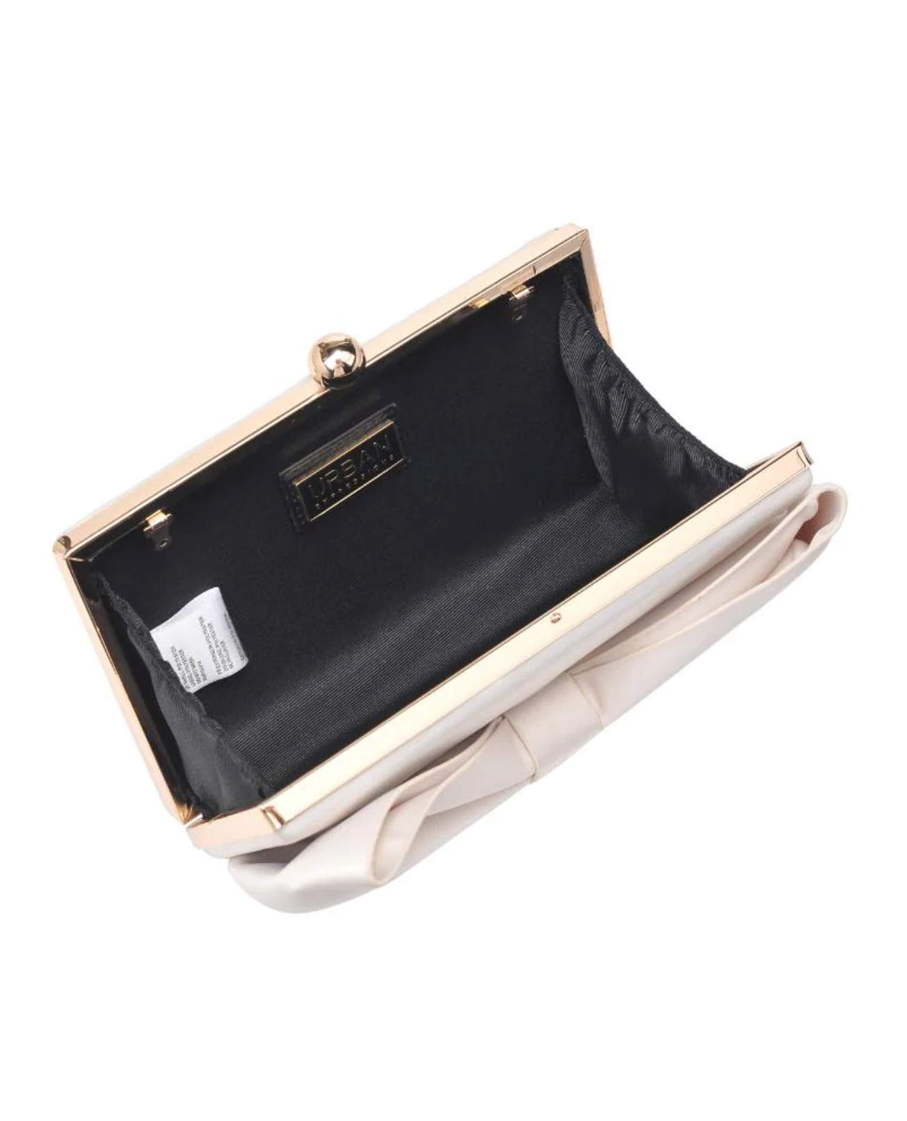 Belle Bow Clutch Ivory