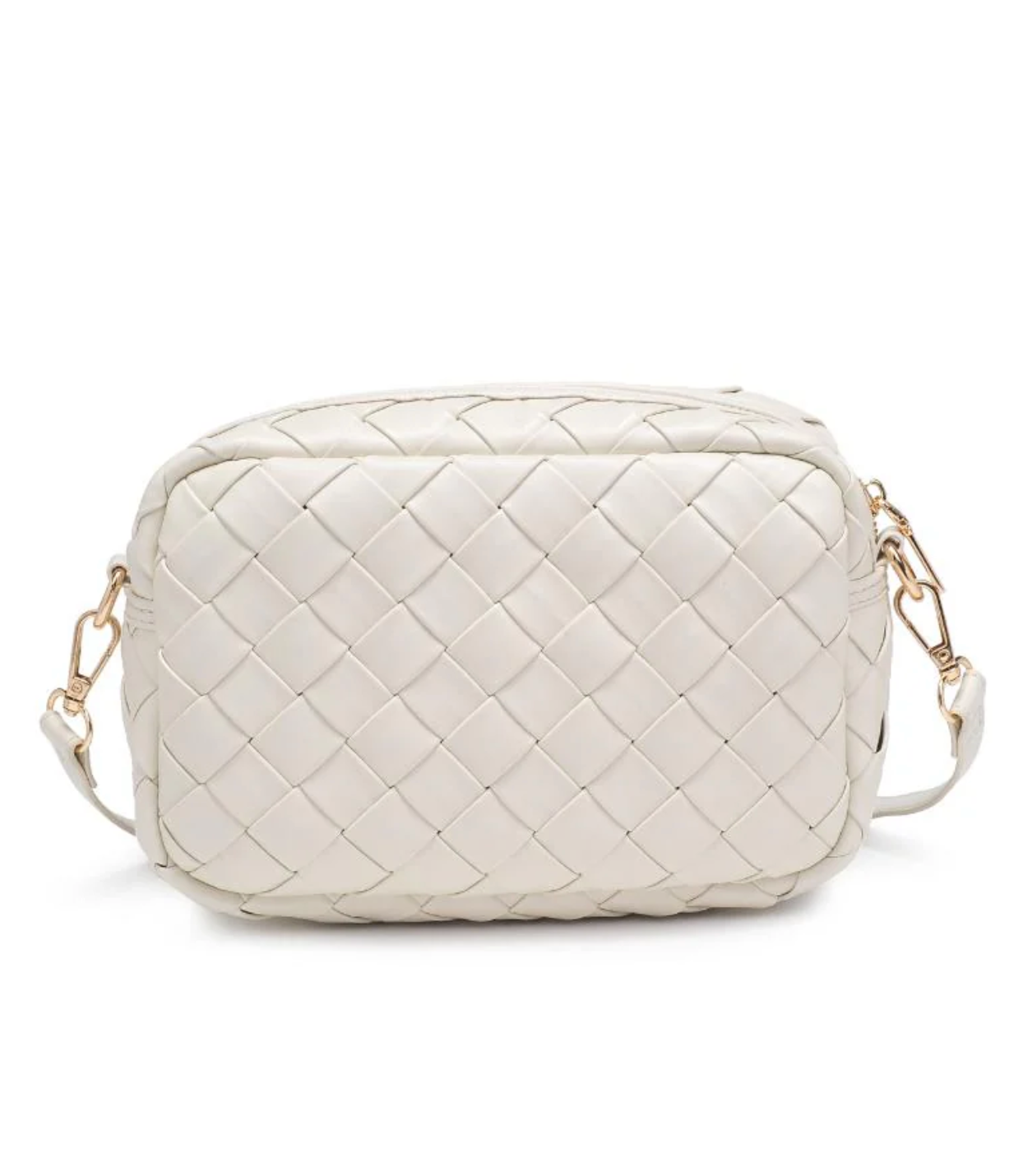 Maddie Woven Crossbody Ivory