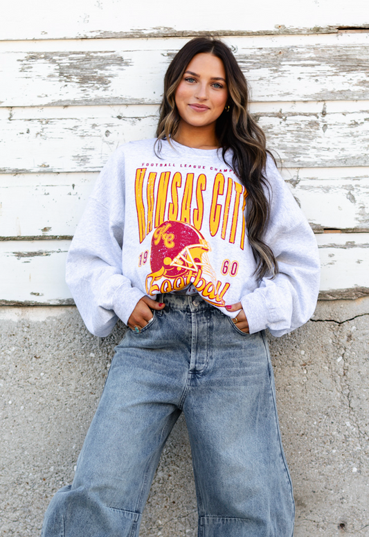 90's KC Football Champs Sweatshirt