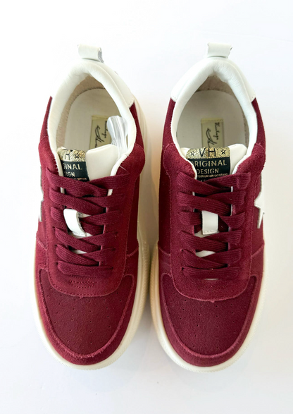 Vintage Havana Hunter Maroon Sneakers